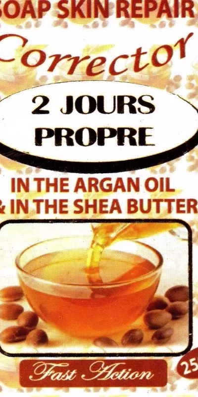 2 JOURS PROPRE ARGAN OIL & SHEA BUTTER SAVON 225g