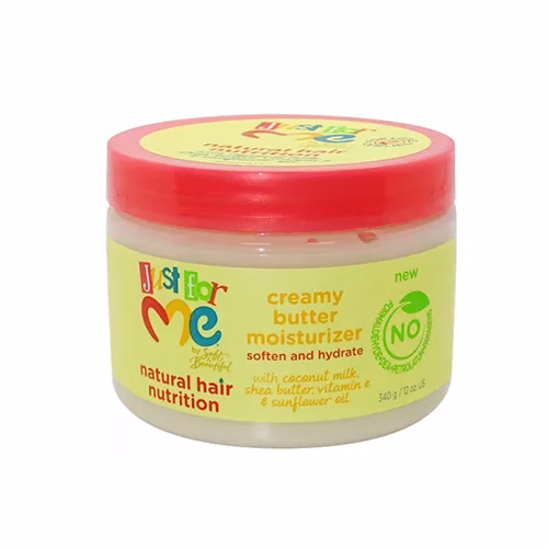JUST FOR ME NATURAL HAIR NUTRITION CREAMY BUTTER MOISTURERIZER 340g