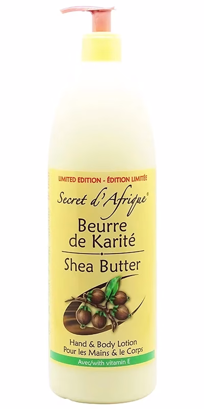 SECRET D'AFRIQUE SHEA BUTTER LOTION LIMITED EDITION
