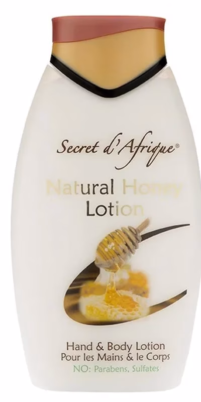 SECRET D'AFRIQUE NATURAL HONEY LOTION 500ML