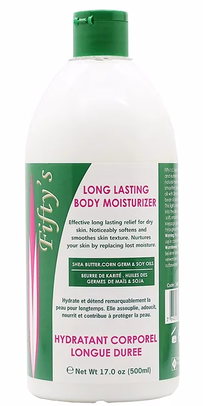 FIFTY'S HYDRATANT CORPOREL LONGUE DUREE 500ML