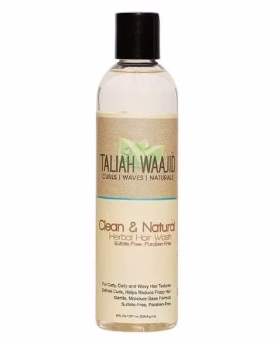 Taliah Waajid Curls Waves and Naturals Clean and Natural Herbal Hair Wash 237ml