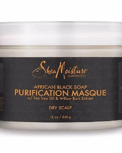 SHEA MOISTURE AFRICAN BLACK SOAP PURIFICATION MASQ