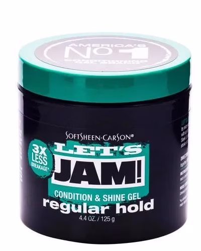 LET'S JAM CONDITION & SHINE GEL REGULAR HOLD 125G