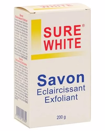 Sure White Lightening Exfoliating Antibacterial Soap 200g
