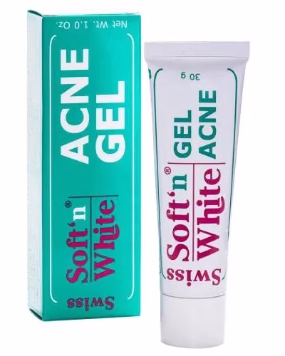 Swiss Soft'n White Acne Gel 30ml