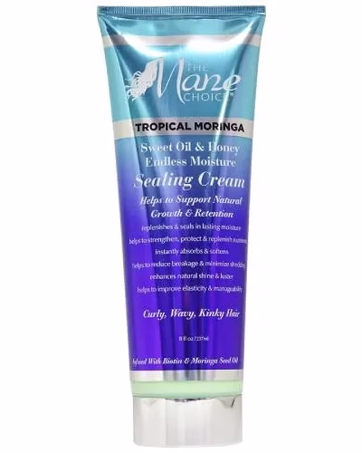 The Mane Choice Tropical Moringa Sweet Oil & Honey Endless Moisture & Sealing Cream 237ml