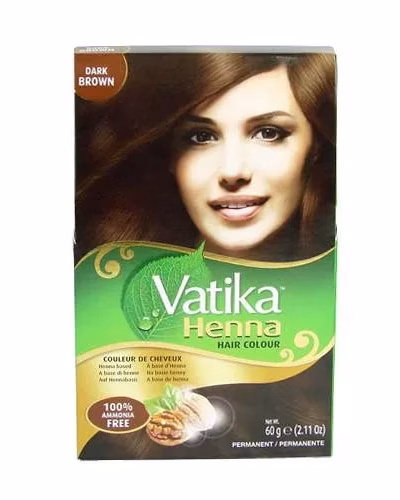 Vatika Henna Hair Color Dark Brown 60g