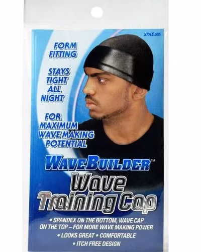 WaveBuilder Wave Training Cap - Black