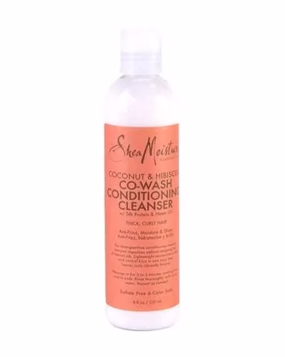 SHEA MOISTURE COCONUT & HIBISCUS CONDITIONING CLEANSER