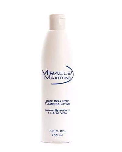 MIRACLE MAXITONE ALOE VERA DEEP CLEANSING LOTION 250ml
