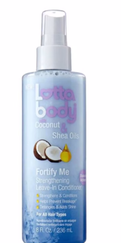 LOTTA BODY COCONUT & SHEA OILS FORTIFY ME STRENGHTENING LEAVE IN CONDITONER 236ml