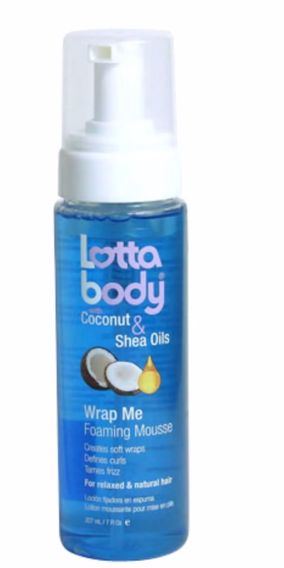 LOTTA BODY COCONUT & SHEA OILS WRAP ME FOAMING MOUSSE 207ml