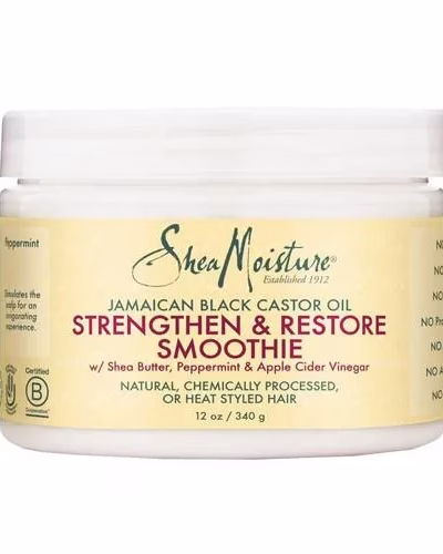 Shea Moisture JAMAICAN BLACK CASTOR OIL STRENGTHEN & RESTORE SMOOTHIE 340 g