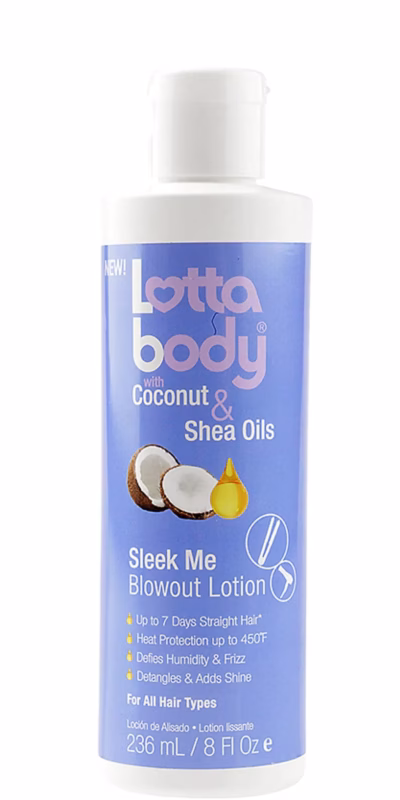LOTTABODY COCONUT & SHEA OILS SLEEK ME BLOWOUT LOTION 236ml