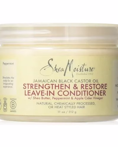 Shea Moisture Jamaican Black Castor Oil Strengthen & Restore Leave-In Condtioner 312g