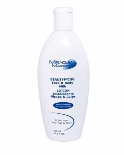 MIRACLE MAXITONE BEAUTYFYING FACE & BODY MILK 500ml