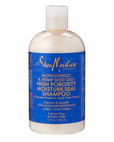 Shea Moisture Mongongo & Hemp Seed Oils High Porosity Moisture-Seal Shampoo 384m