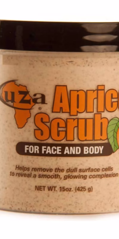 KUZA APRICOT SCRUB FOR FACE AND BODY 443ML