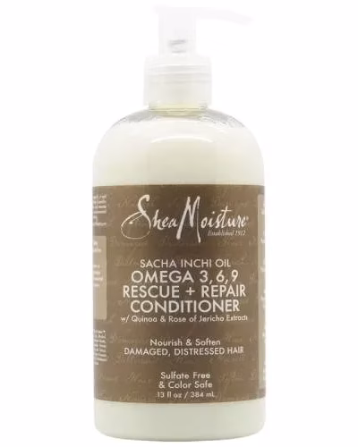 Shea Moisture Sacha Inchi Oil Omega 3,6,9 Rescue + Repair Conditioner 384ml