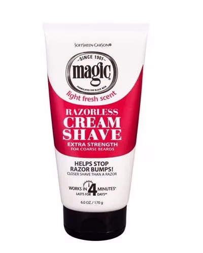 MAGIC RAZORLESS CREAM SHAVE EXTRA STRENGHT 170G
