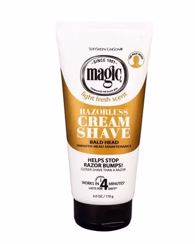 MAGIC RAZORLESS CREAM SHAVE GOLD 177ML