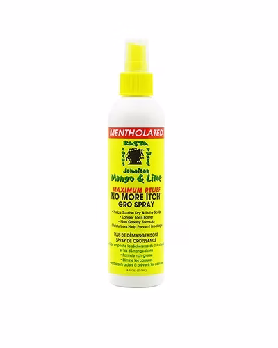 JAMAICAN MANGO & LIME MAXIMUM RELIFE NO MORE ITCH GRO SPRAY 237ml