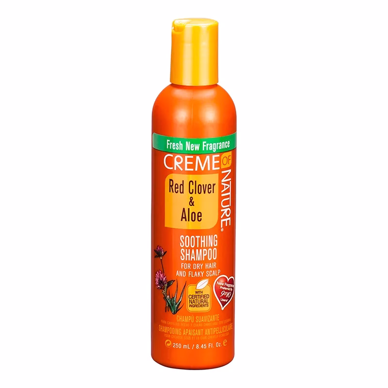 CREME OF NATURE RED CLOVER & ALOE SOOTHING SHAMPOO