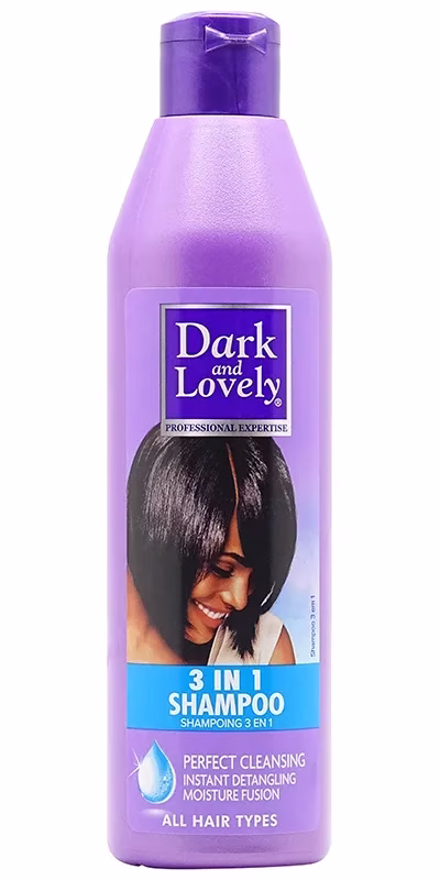 DARK AND LOVELY 3 IN 1 SHAMPOO FOR ALL HAIR TYPES