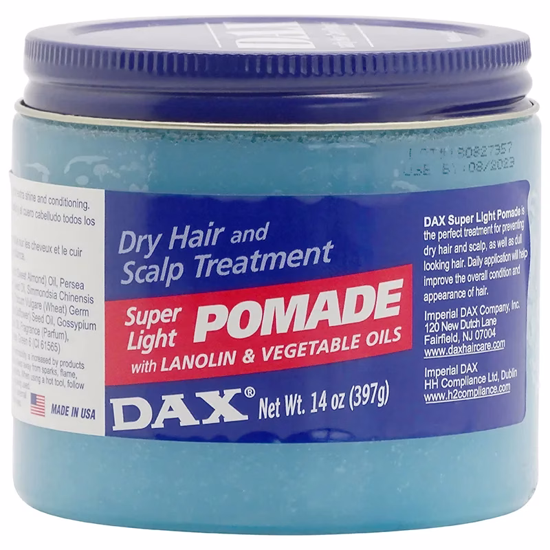 DAX SUPER LIGHT POMADE LANOLIN & VEGETABLE OIL 397G