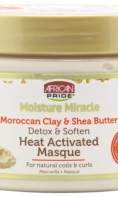AFRICAN PRIDE MOISTURE MIRACLE HEAT ACTI MASK 340g