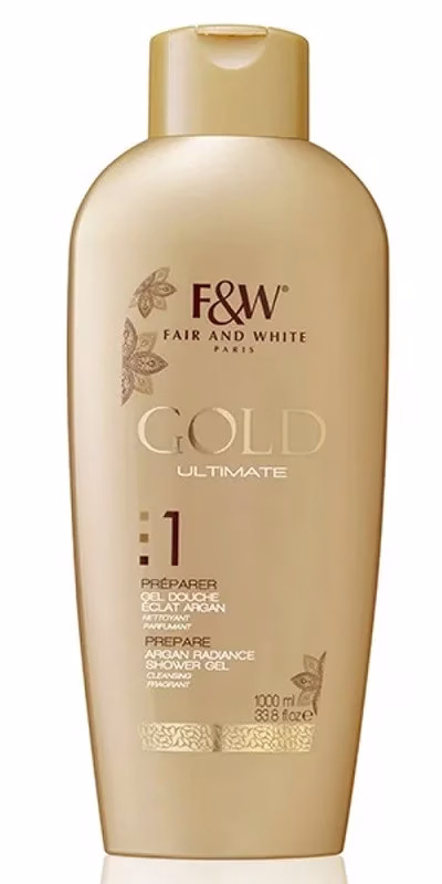 Fair & White Gold Ultimate Argan Radiance Shower G