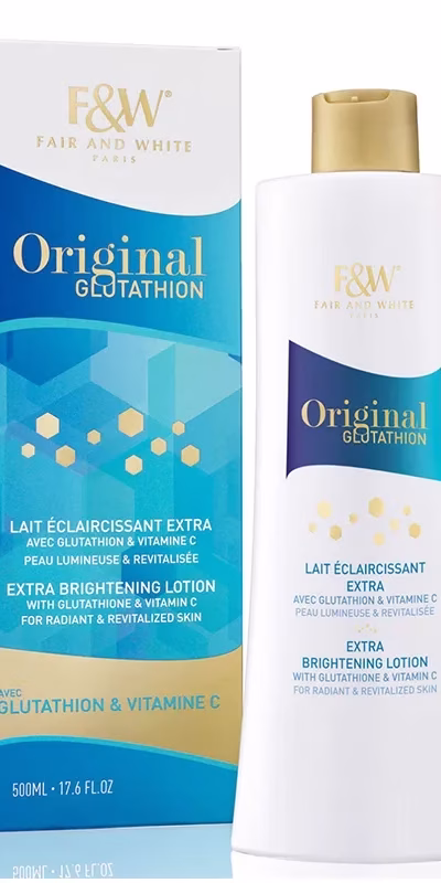 FAIR & WHITE ORIGINAL GLUTATHION LOTION 500ML