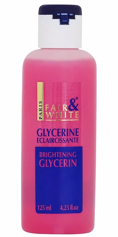 FAIR & WHITE GLYCERINE ROSE 125ML