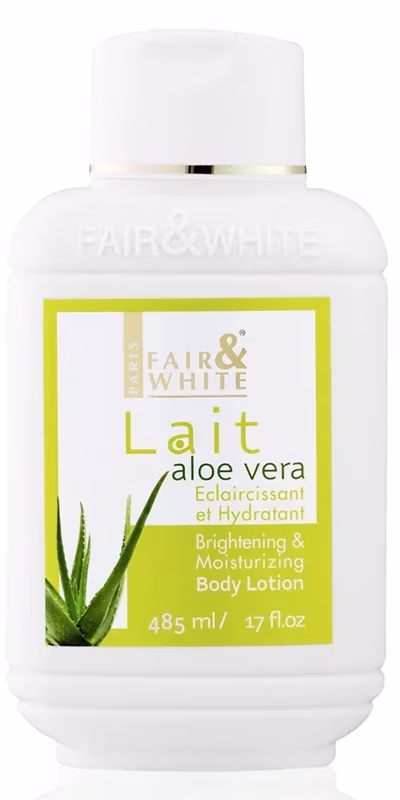 FAIR&WHITE BODY LOTION ALOE VERA 500ML