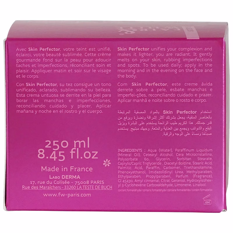 FAIR & WHITE SO WHITE SKIN PERFECTOR CREAM 250ML – Image 3