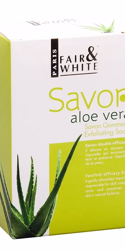 FAIR & WHITE SAVON ALOE VERA GOMMANT EXFOLIATING S