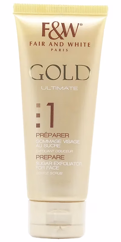 FAIR & WHITE GOLD ULTIMATE PREPARE SUGAR EXFOLIATO
