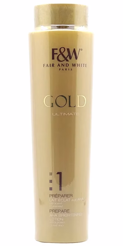 FAIR & WHITE GOLD 1 AHA BRIGHTENING BODY LOTION 35