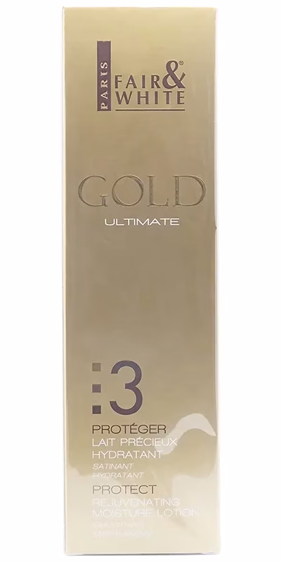 FAIR&WHITE GOLD 3  REJUVENATING LOTION 500 ML
