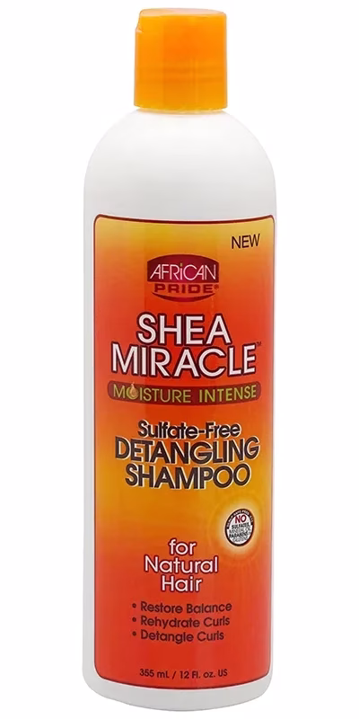 AFRICAN PRIDE SHEA BUTTER MIRACLE SHAMPOO 355ml