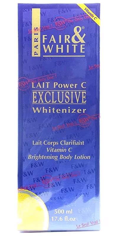 FAIR & WHITE EXCLUSIVE VITAMIN C LOTION 500ML