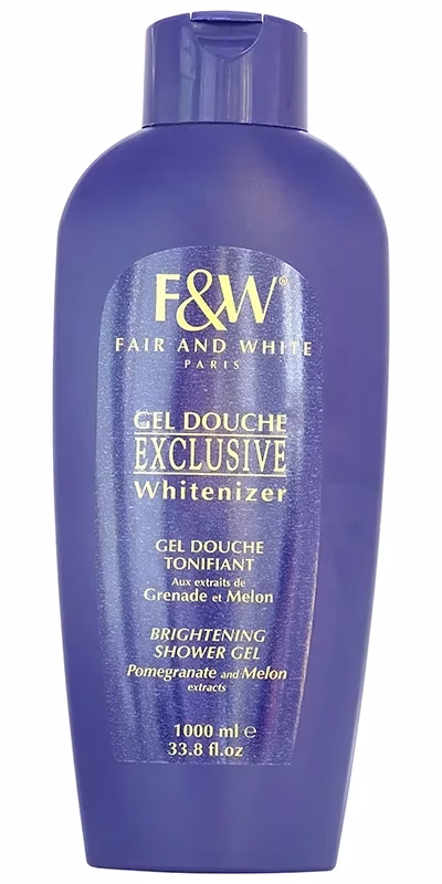 FAIR & WHITE EXCLUSIVE WHITENIZER SHOWER GEL 1000M