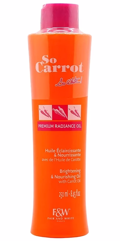 FAIR&WHITE SO CARROT BRIGHTENING OIL 250ML