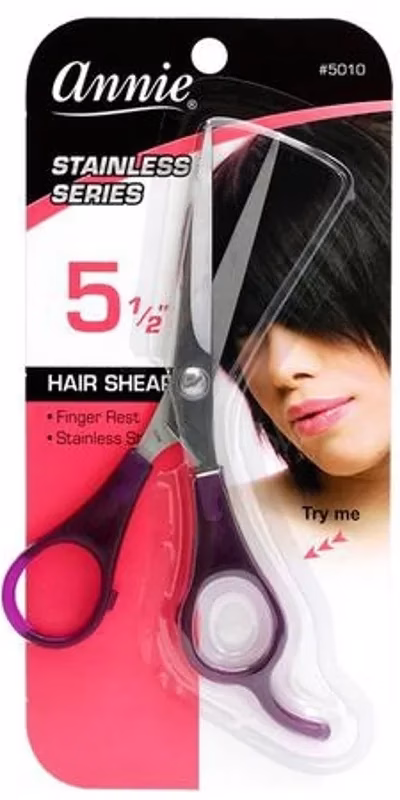 Annie Hair Shear 5.5 Assorted Color #5010