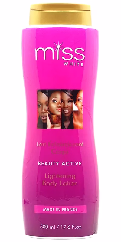F & W MISS WHITE LIGHTENING BODY LOTION 500ML