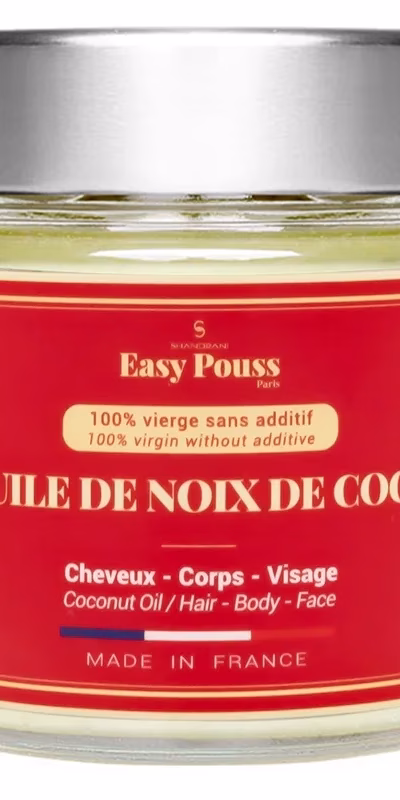 Easy Pouss Coconut Oil 100% Virgin Hair Body Face