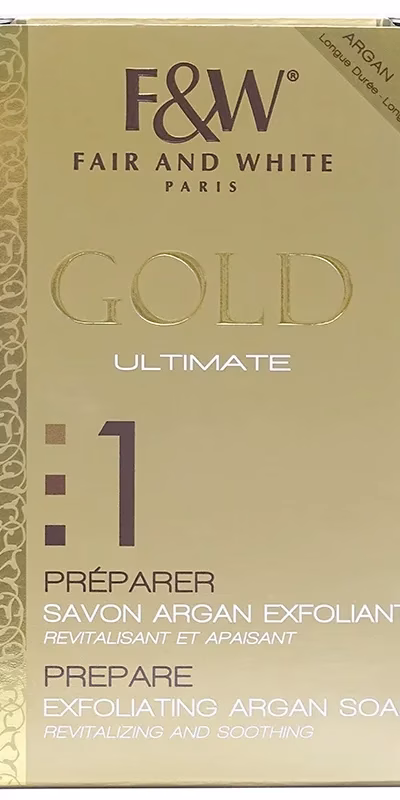 FAIR & WHITE GOLD ULTIMATE PREPARER EXFOLIATING AR