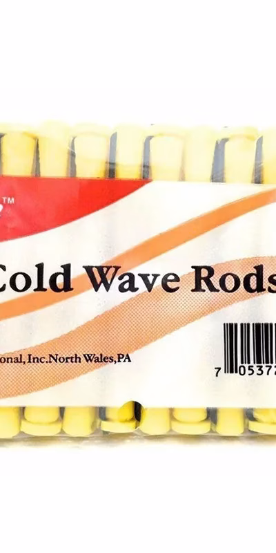 Annie Cold Wave LONG YELLOW 12CT