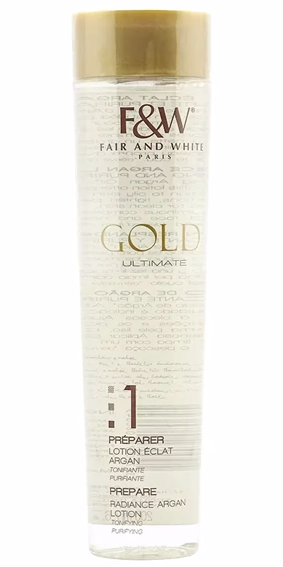 FAIR & WHITE GOLD 1 RADIANCE ARGAN LOTION 200ML